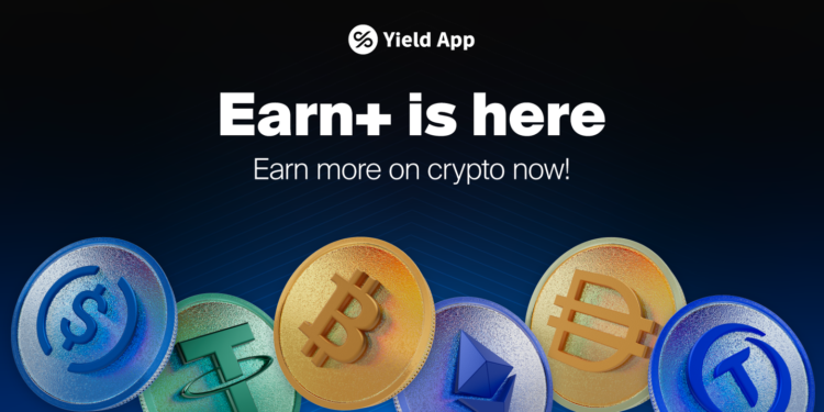 Yield App 宣布推出「Earn+」更高收益的被動收入產品