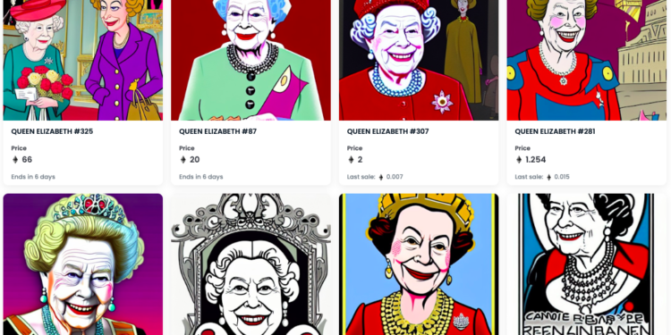 英國女王逝世，幣圈一夜湧現數十種伊莉莎白幣、NFT