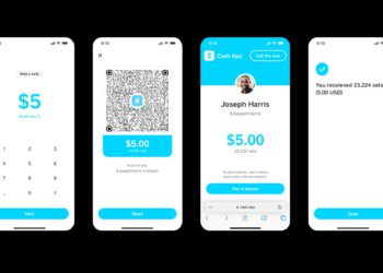 Cash App 已支援閃電網路收發比特幣，但單週交易限 999 美元