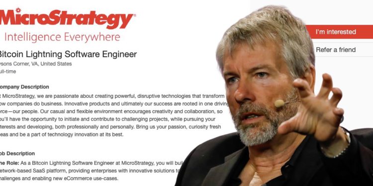 MICROSTRATEGY CV 221001 | 動區動趨-最具影響力的區塊鏈新聞媒體 MicroStrategy再進擊!徵才準備打造「比特幣閃電網路」SaaS平台