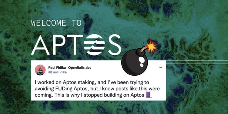 Aptos 開發員爆黑料！質疑與交易所秘密協議、節點過度中心化、虛假的PoS機制…