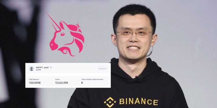 Xnip2022-10-20_08-44-02 | 動區動趨-最具影響力的區塊鏈新聞媒體 Uniswap治理爭議》幣安將 “用戶的UNI” 質押進DAO,成第二大投票權實體!