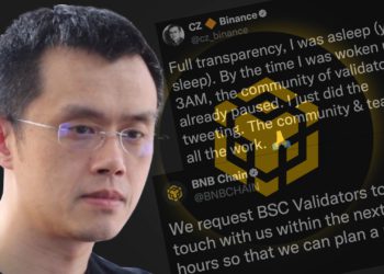 更新》BNB Chain 於13:31 恢復出塊，發布節點更新：封鎖駭客地址、暫停原生跨鏈