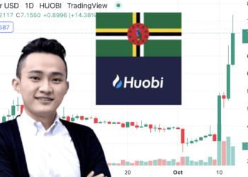 HT四天暴漲超80%！波場成多明尼克國家區塊鏈，孫宇晨 : 或建議火幣總部搬過去