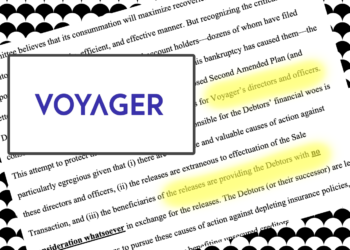 Voyager 高管在交易協議中加「免責條款」，債權人抓包：這嘗試令人震驚