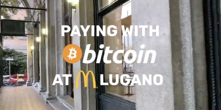 麥當勞瑞士盧加諾分店「接受比特幣、USDT 支付」！
