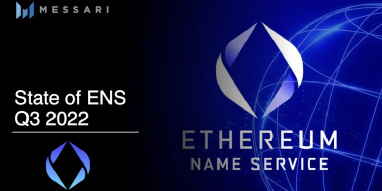 螢幕截圖 2022-10-31 下午4.40.59 | 動區動趨-最具影響力的區塊鏈新聞媒體 Messari Q3 分析|ENS 活躍地址勁增2.5倍,域名註冊量達歷史新高