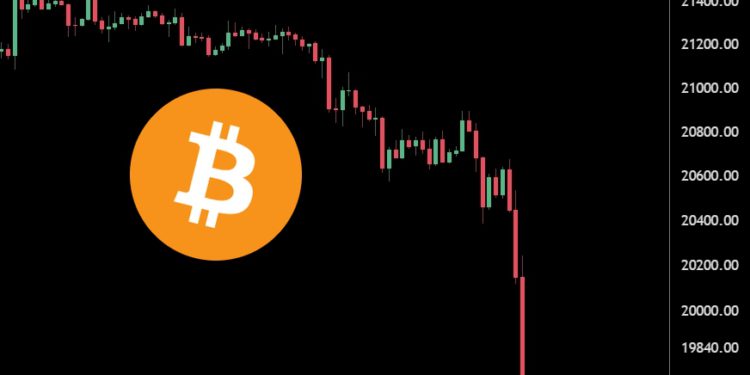 比特幣急挫超6%跌破20,000；SPAC之王：Fed續升息恐致BTC、加密貨幣崩潰