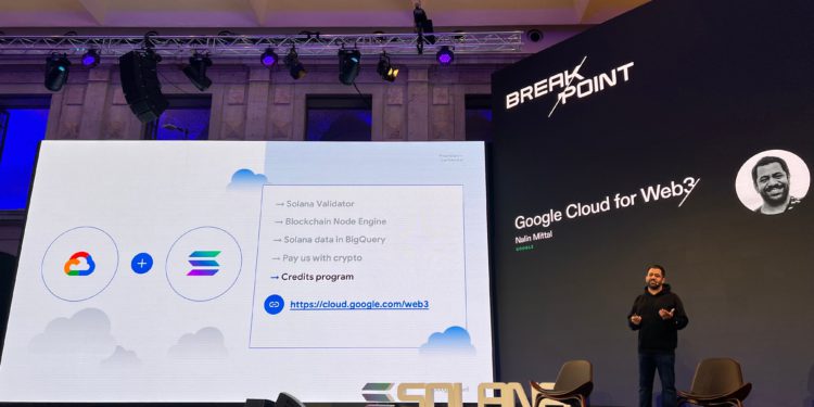 Fg0DmAgXoAYdm_r | 動區動趨-最具影響力的區塊鏈新聞媒體 Sol大漲13%!Google Cloud宣布合作Solana,將引入區塊鏈節點、BigQuery支持