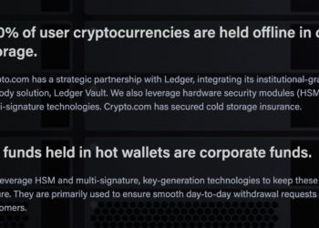 Crypto.com誤將 “總儲備82%的ETH” 轉到Gate.io！後協商取回；CZ : 這不安全