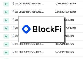 快訊》相似FTX？BlockFi 公告破產前急轉出2.7萬顆ETH