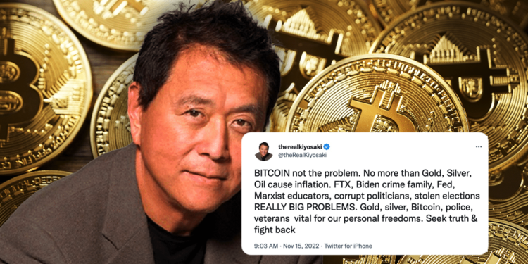 富爸爸：比特幣不是風險，FTX、聯準會、腐敗政客…才是大問題！