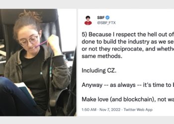 FTT之亂》Alameda CEO : 還有百億資產、對沖部位未被披露；SBF : 要愛，不要戰爭