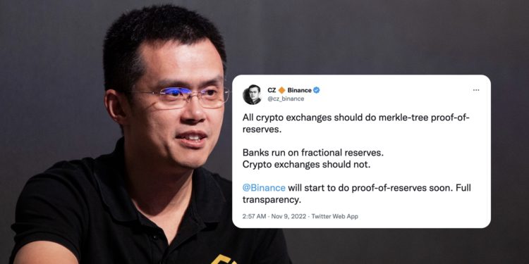 FTX教訓》交易所又挪用戶資產？CZ：幣安將啟動「PoR儲備證明」…. 為什麼能解決？
