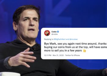 馬克庫班大量取關Solana、Uniswap等幣圈推特帳號；遭Cobie酸：感謝當牛市接盤俠