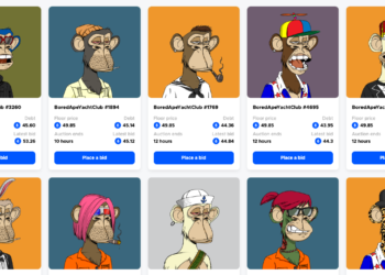 BAYC 地板價已跌破50ETH！巨鯨試圖掛低價引發清算