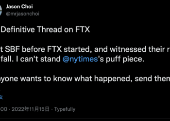 Spartan Group前合夥人怒斥紐約時報：關於 FTX 的一切真相