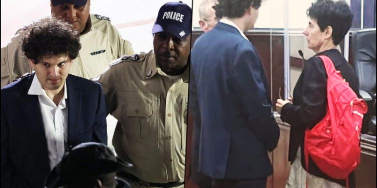 collage | 動區動趨-最具影響力的區塊鏈新聞媒體 SBF上銬》面容消瘦從豪宅押出,媽媽親赴巴哈馬法庭送別