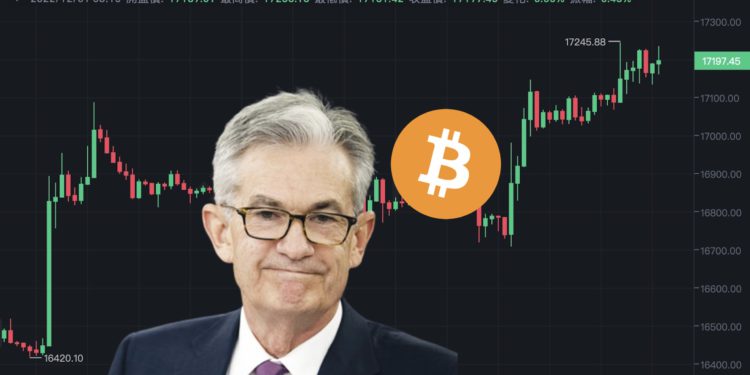 鮑爾放鴿：Fed最快12月放緩升息！比特幣突破1.7萬鎂、費半飆逾5％