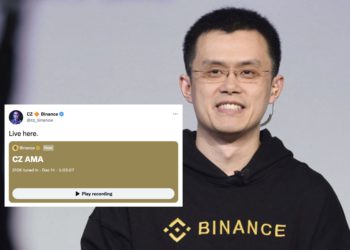 CZ AMA》幣安「資金流向」已轉正、想投資NFT項目！發言人 : 他曾去過美國