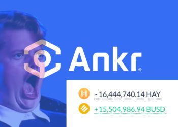 10顆BNB 變「1,550萬鎂」！趁 Ankr 遭駭套利，算穩幣 HAY 被玩到脫鉤