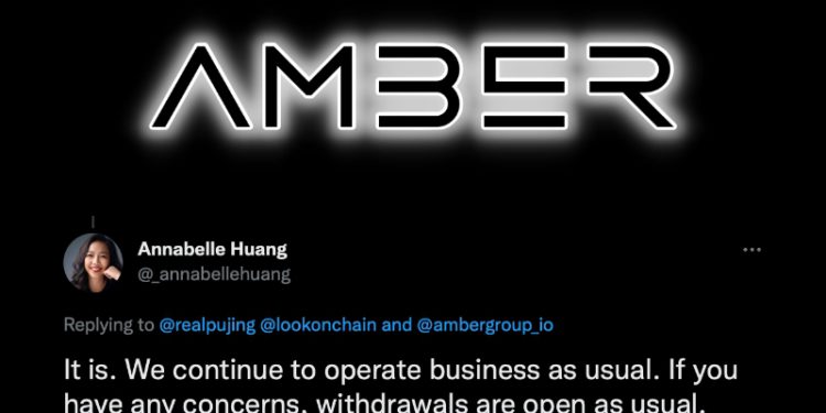 collage | 動區動趨-最具影響力的區塊鏈新聞媒體 快訊》Amber合夥人回應:用戶資金安全、提領照常開放!但The Block副總再貼11個地址