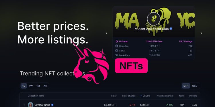 截圖 2022-12-01 下午1.06.53 | 動區動趨-最具影響力的區塊鏈新聞媒體 Uniswap 上線 NFT 聚合交易功能,可一鍵購買 CryptoPunks、BAYC