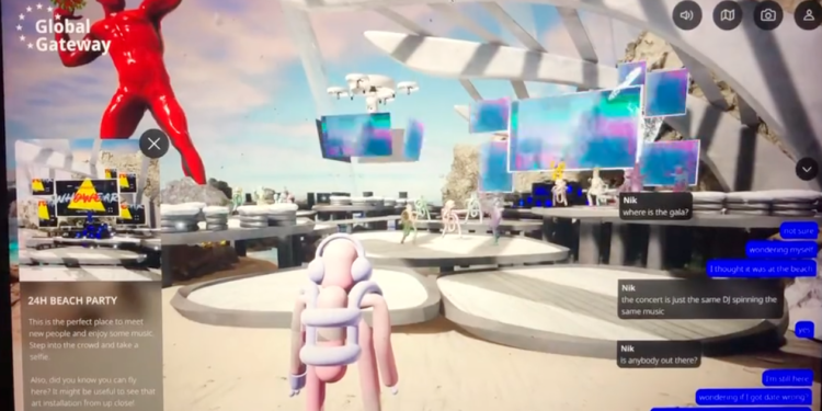 截圖 2022-12-05 下午6.11.41 | 動區動趨-最具影響力的區塊鏈新聞媒體 歐盟斥資1200萬「元宇宙派對」慘照曝光,僅6人參加、其中1人還是記者