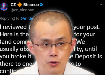 快訊》CZ 拒還秘銀 20萬枚 BNB！秀合約：營運狀況已違約