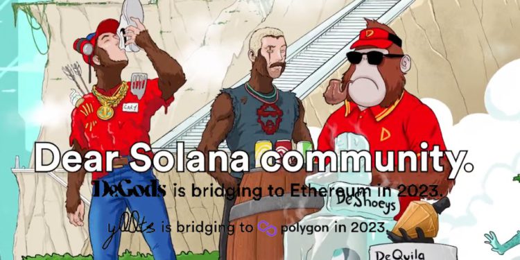Solana NFT逃難》DeGods 宣布遷移至以太坊！y00ts 也將轉移至 Polygon