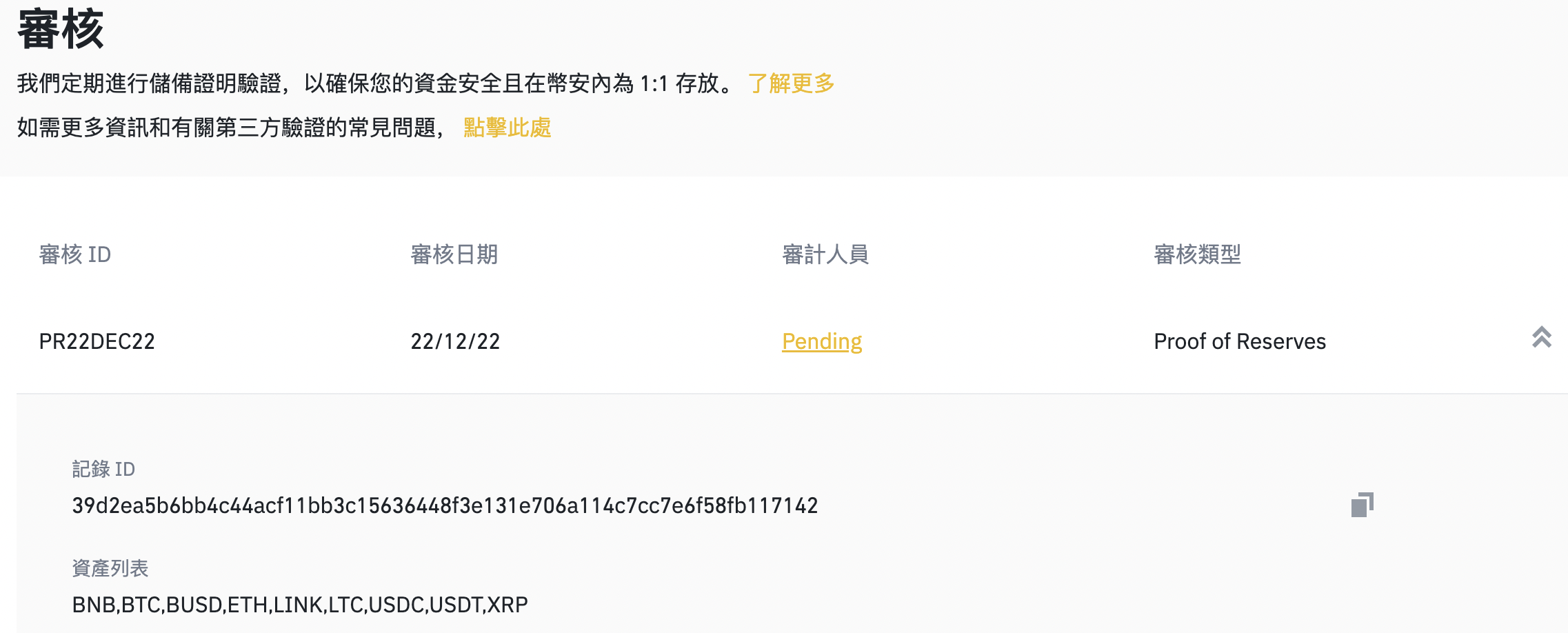 幣安消弭FUD》將小額轉帳BTC、LTC，證明掌握PoR錢包| 動區動趨-最具影響力的區塊鏈新聞媒體