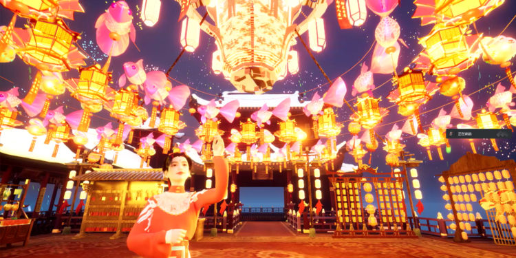 | 動區動趨-最具影響力的區塊鏈新聞媒體 中國央視推「元宇宙廟會」,為青年示範踩高蹺、猜燈謎等春節習俗