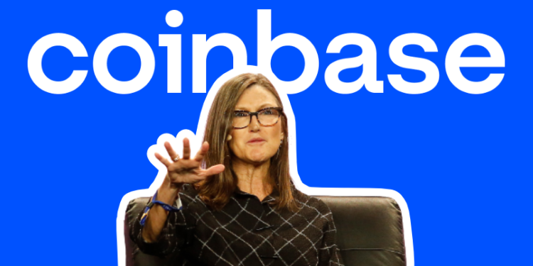 抄上癮！女股神再砸 500 萬鎂增持 Coinbase，近1年已跌9成