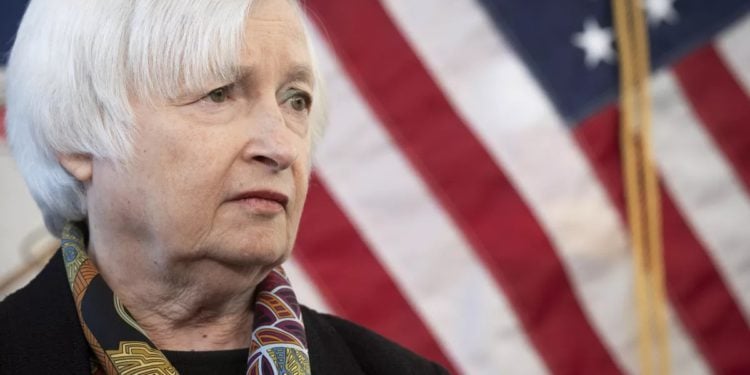 yellen 230124 | 動區動趨-最具影響力的區塊鏈新聞媒體 下個金融風暴?美國會擬廢除31兆鎂債務上限,允許「無限制舉債」
