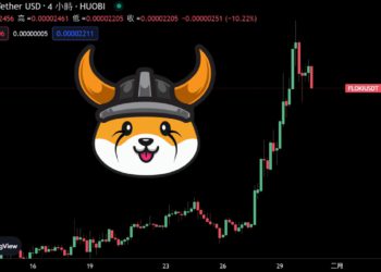 迷因幣拉盤》 FLOKI 供應量砍半銷毀4.9兆枚，幣價大漲177%！