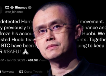 快訊》CZ：幣安已凍結 Harmony 駭客「124 枚 BTC」贓款