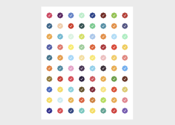 Checks NFT「推特認證勾勾」暴漲 3000% 的妙點：用燃燒機制決定藝術價值