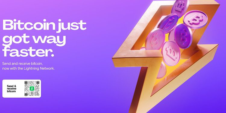 Cash App 整合閃電網路！可免費收發比特幣；Robinhood 發布加密錢包