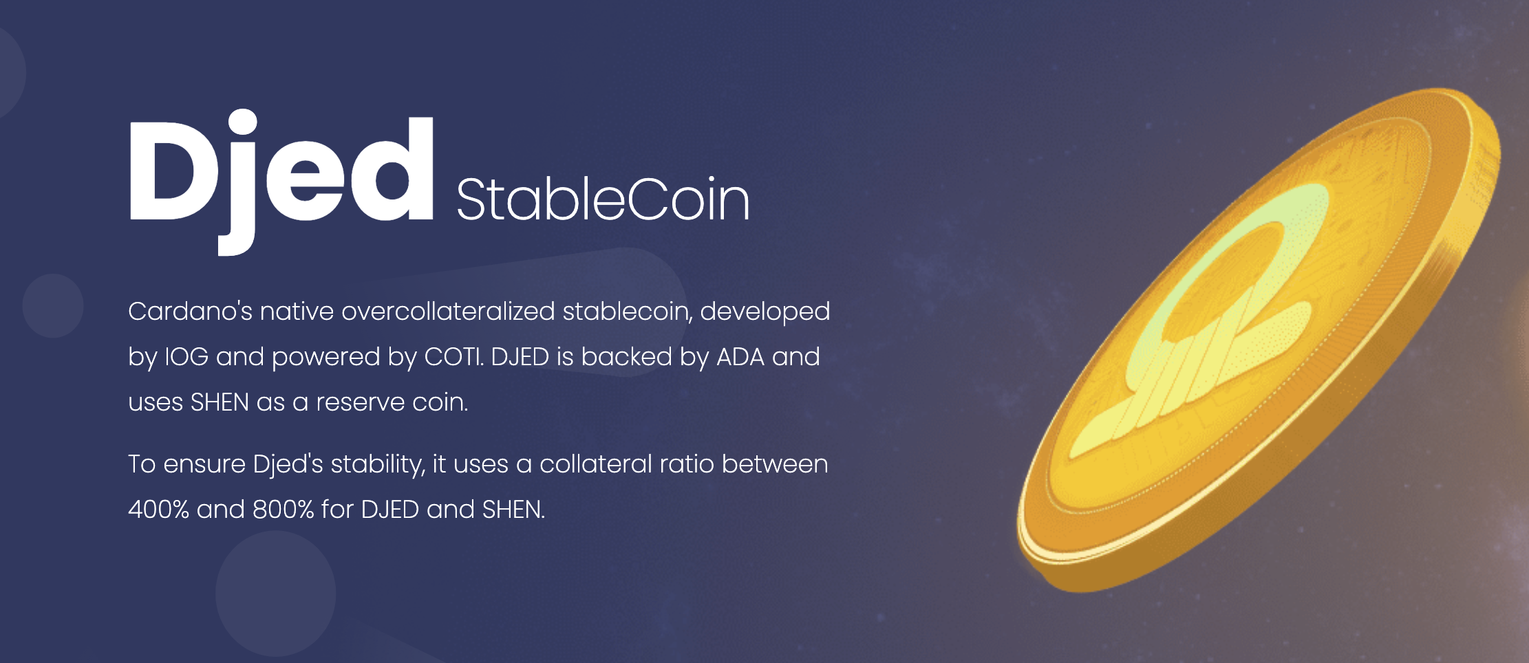 Cardano生態》算法穩定幣Djed上線！具400%-800%超額抵押機制| 動區動趨-最具影響力的區塊鏈新聞媒體