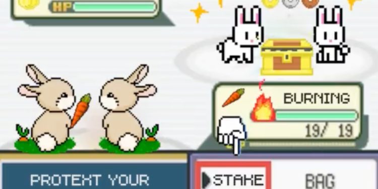 Arbitrum最熱土狗》RabbitHole兔子洞博弈教學：質押LP利率破4700％、不質押每日燒毀24%