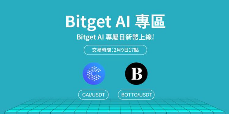 2023-02-10 115041 | 動區動趨-最具影響力的區塊鏈新聞媒體 Bitget 擴大現貨跟單優勢!推出數萬美元交易禮包:WOOF、BRISE、CAI、BOTTO..