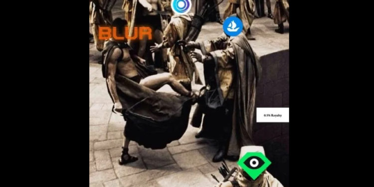 3095b1d9-e0cb-4e11-b725-05aaab25fded_1438x730ws | 動區動趨-最具影響力的區塊鏈新聞媒體 觀點|巨獸之爭,「NFT無版稅」會是最終答案嗎?