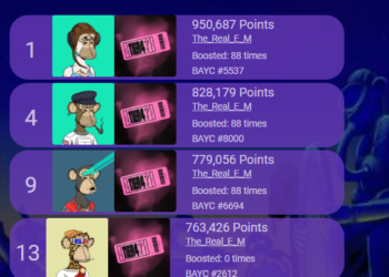 無聊猿 Dookey Dash》Yuga Labs 刪除機器人作弊積分，電競選手重回榜首