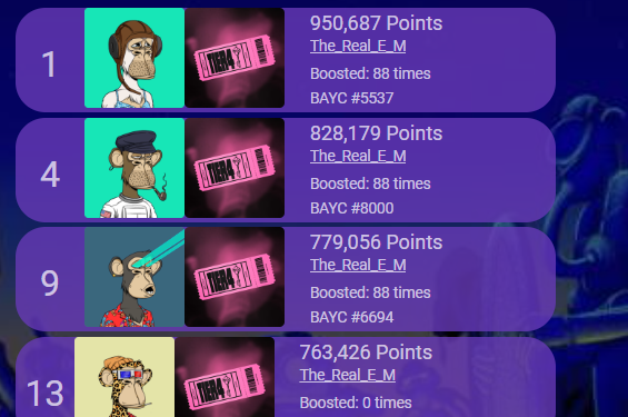 無聊猿 Dookey Dash》Yuga Labs 刪除機器人作弊積分，電競選手重回榜首