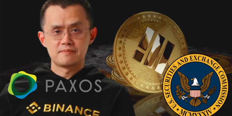 SEC BUSD 230214 | 動區動趨-最具影響力的區塊鏈新聞媒體 美國 SEC 率軍圍攻 Paxos,醉翁之意不在 BUSD 穩定幣?