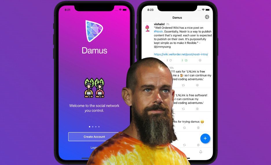 力推去中心化推特！Jack Dorsey宣布社交協議Nostr應用 Damus上架 iOS、Android