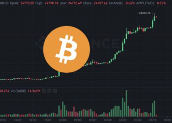 一夜暴漲！比特幣叩關25000、ETH破1700，全網軋空2億鎂