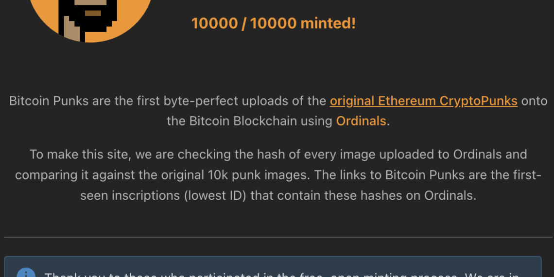 Bitcoin Punks上漲百倍？盤點比特幣網路 NFT 項目、基建現狀