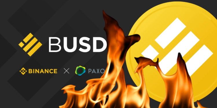 BUSD禁令10天後》幣安銷毀BNB鏈上20億BUSD，市值再滑落至124億美元