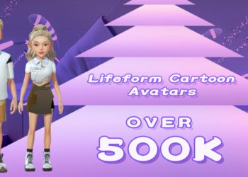 爆紅 DID 虛擬社交》Lifeform Cartoon鑄造NFT衝破50萬、網站流量超1000萬
